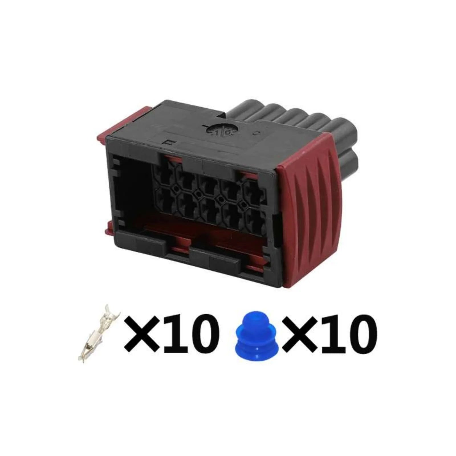 10 PIN Connector Waterproof 3.5mm Male Female Connectors Cable Plug Wiring Harness For Buick Peugeot 1-962352-1 1-967240-1