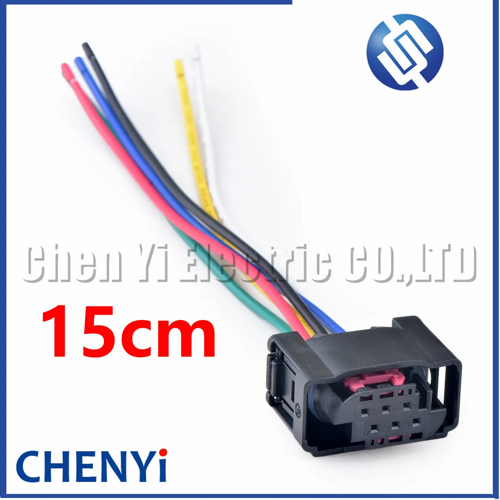 6 Pin Car Throttle Valve Sensor connector Accelerator Pedal Plug 2-967616-1 7M0973119 9-967616-1 1-967616-1 1-967360-1 968303-1