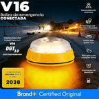 V16 Emergency Beacon with Real-Time Geolocation, DGT Connected Mandatory Use by for Roadside Safety and Enhanced Visibility Amag