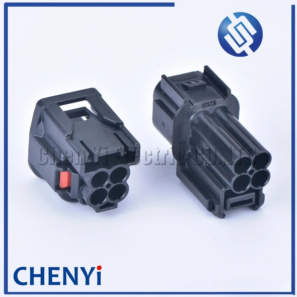 4 Pin car waterproof auto connector male or female LED Fog Light Wire harness plug socket 6189-7409 6181-6783 For Honda Nx500