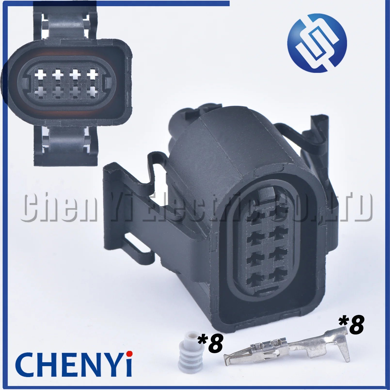 8 Pin Auto Waterproof connector 3A0973714 Throttle Body Position Sensor Plug 3A0 973 714