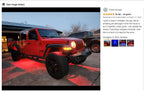 Rock Lights For Trucks 4/6/8/10 Pods RGB LED Rock Lights With APP/Remote Control Music Mode For Pickup Off Road RZR SUV ATV New
