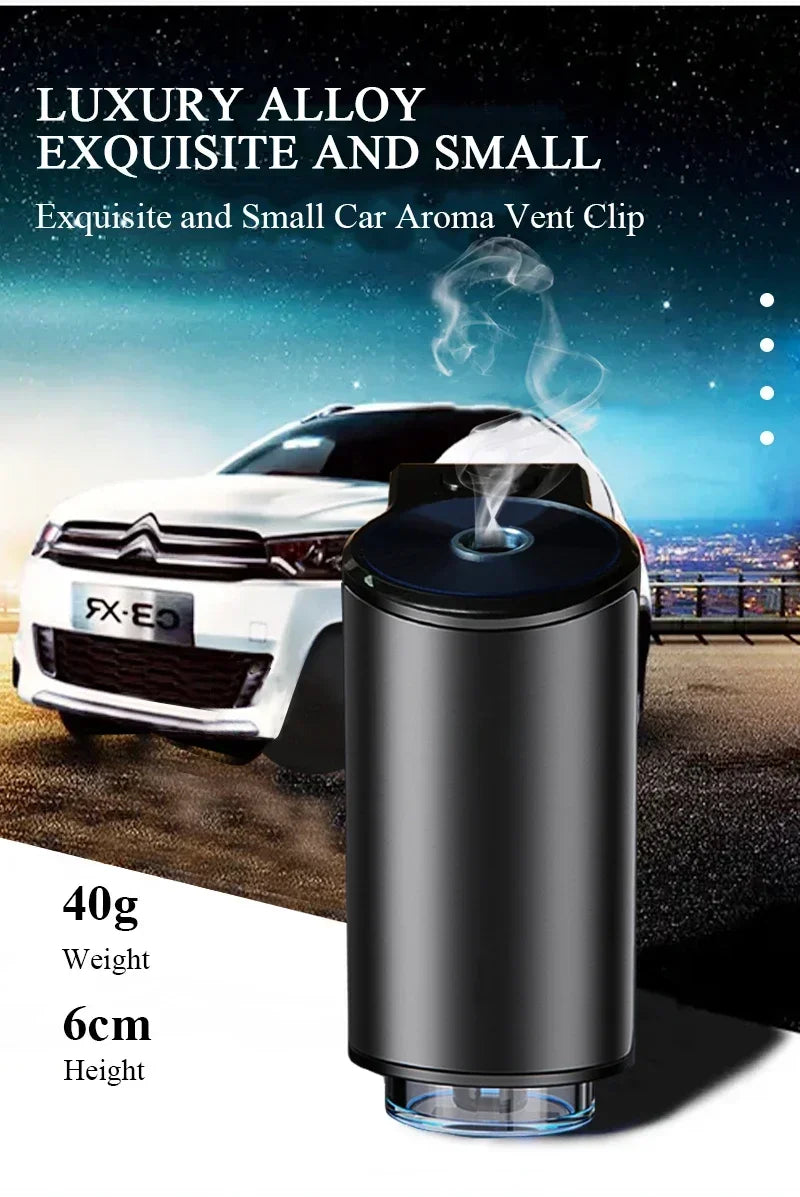 Smart Car Fragrance Diffuser Automobile Aromatherapy Air Freshener Interior Deodorizer Light Scent Start Stop Aromatherapy Amagi