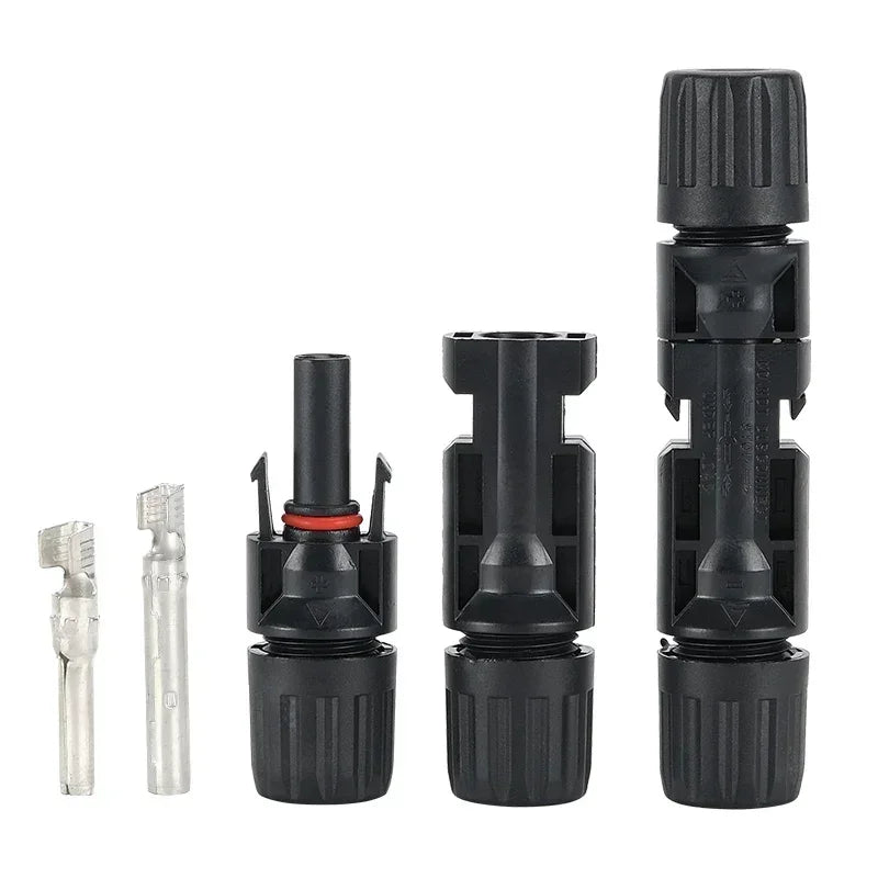 1/5 Sets Photovoltaic Solar PV Connector IP67 Y/T Type 30A 1000V 3-7 Way Branch Kit for PV/MC Cable 2.5/4/6mm² Battery Module