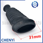 5 Pcs 2 3 4 5 6 7 8 Pins Waterproof Automotive Wire Connector Cover Rubber dustproof silicone sleeve For Connector plug Socket