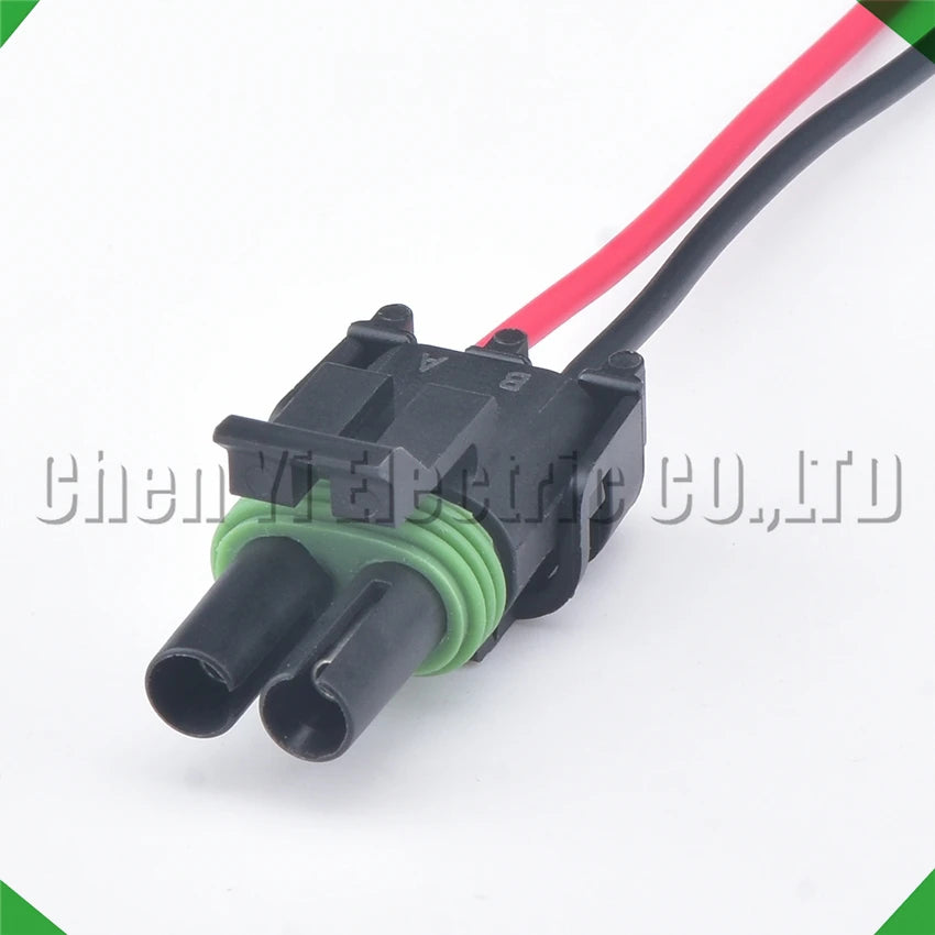 2-Pin Connector Connector Series Female Injector Socket Waterproof Automobile Cable Gm