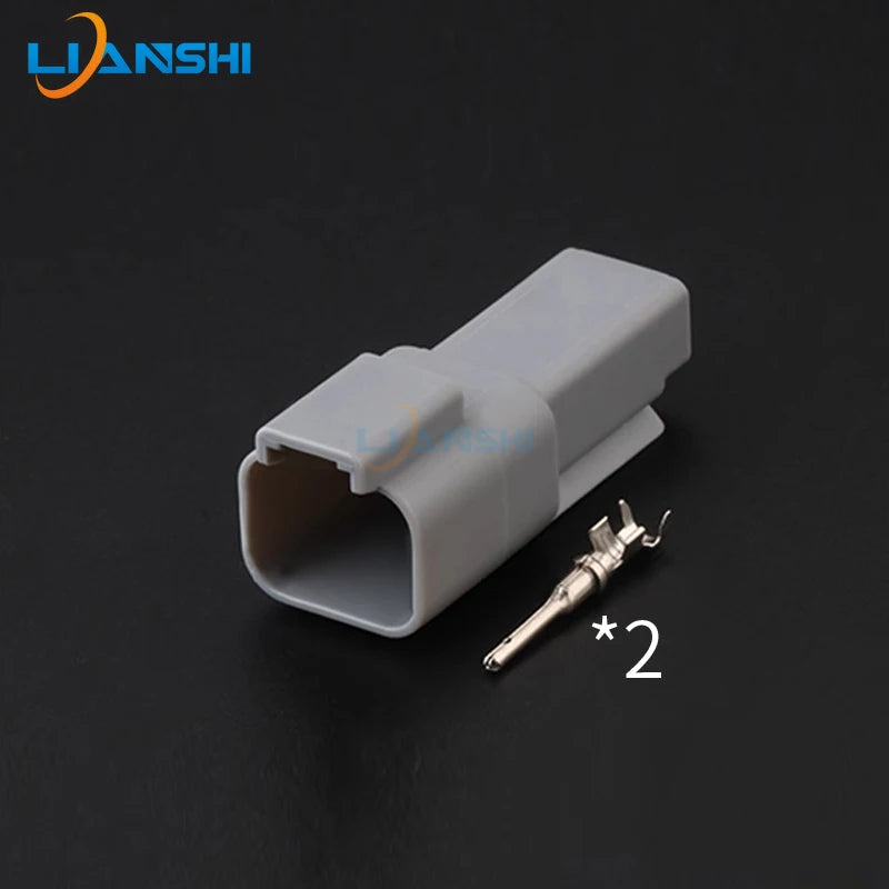 DT06-2S DT04-2P Deutsch male/Female connector 2pin waterproof connector LED spotlight harness plug