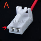 2 Pin Auto Connectors Electric seat reading light horn Wire harness Plug 7283-1020 9098...
