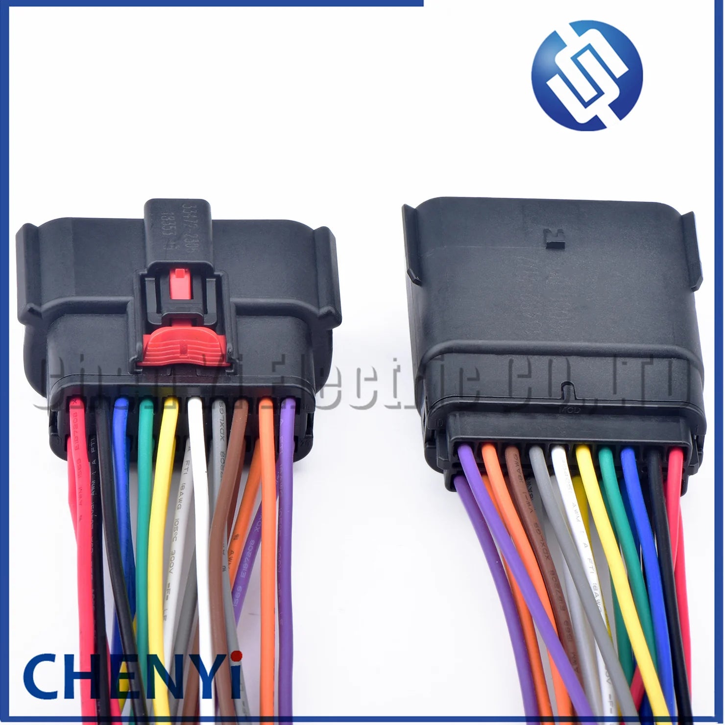 20 Pin Headlight Socket Lamp Light Connector Wire Harness plug 33482-2132 33472-2001 For Chevrolet Ford EDGE Fiesta Cadillac