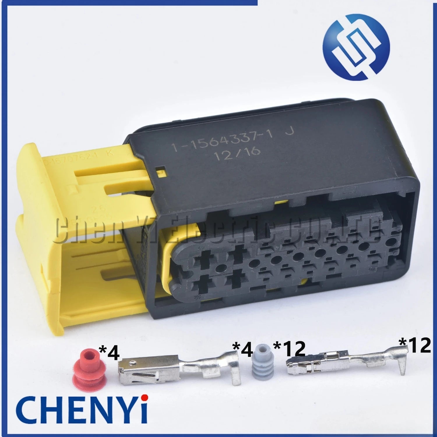 16 Pin Sealed Waterproof Automotive Connectors Wire Harness plug 1-1564337-1 1-1564528-1 For ELC4 Suspension ecu