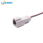 Wiring harness connector DTP06-2S, automotive connector DTP04-2P, high-current spotlight 2.5 square, 2-hole with wire