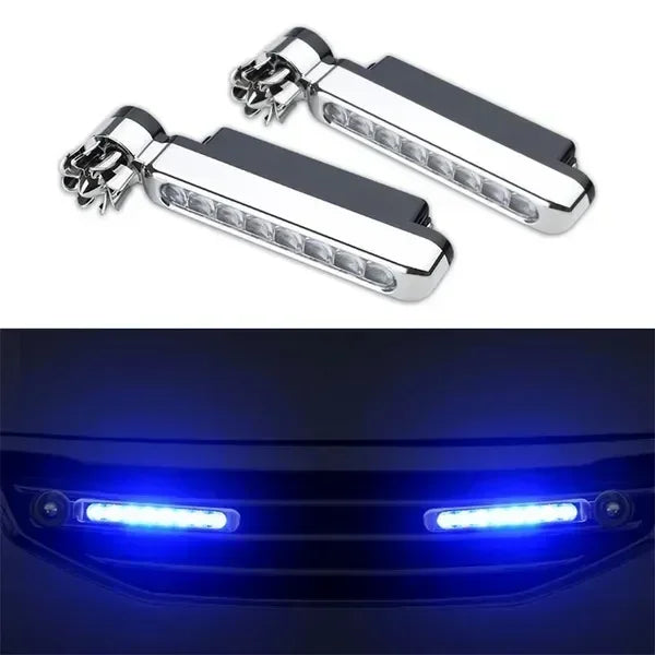 Wiring-free Car Wind Light Led Daytime Running Light Daytime Running Light Modified Wind Energy Light Decorative Light Wind Amag