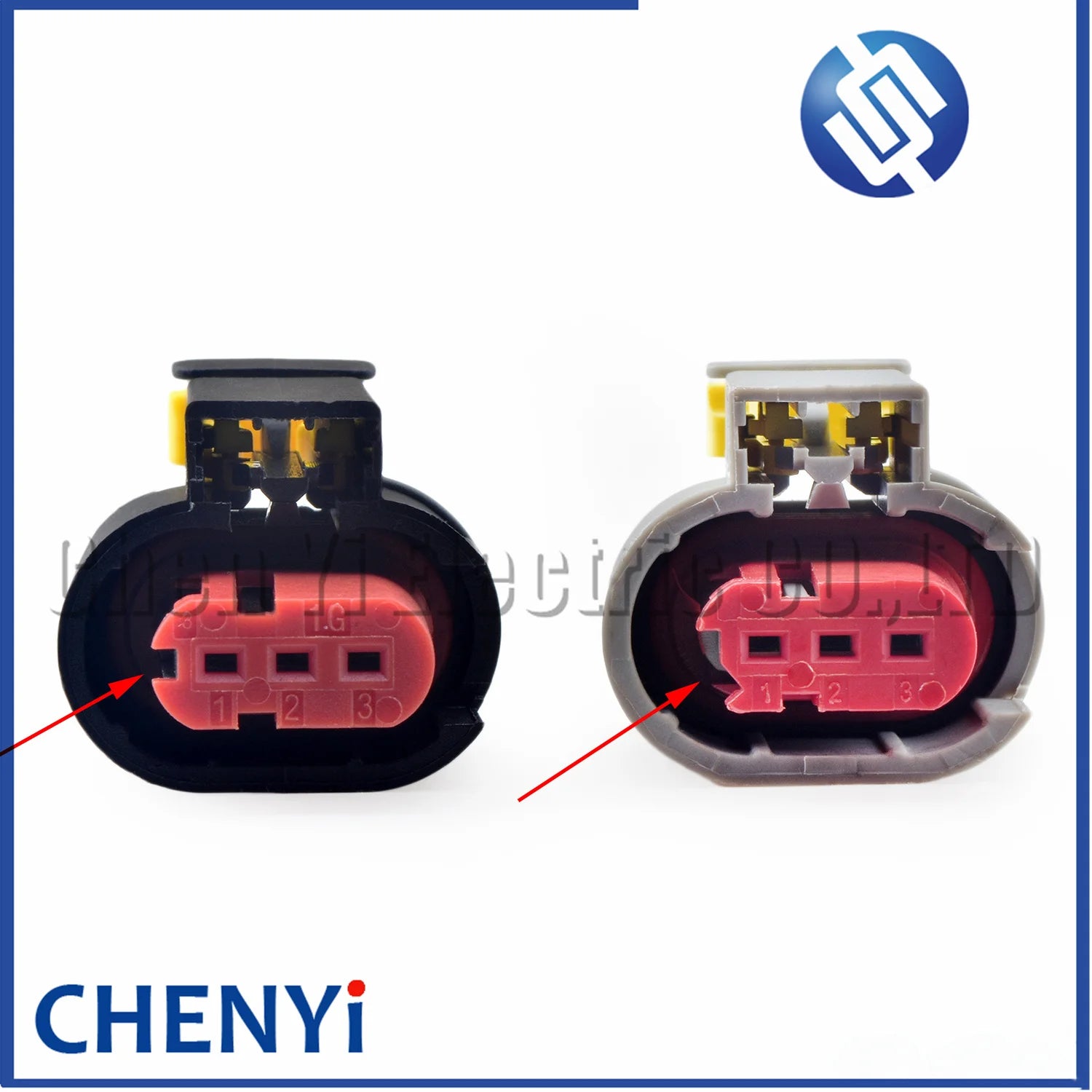 3 Pin Auto waterproof Connector Ignition coil plug Camshaft position sensor Wire harness plug 1-284425-1 1-284425-2 1-284425-3