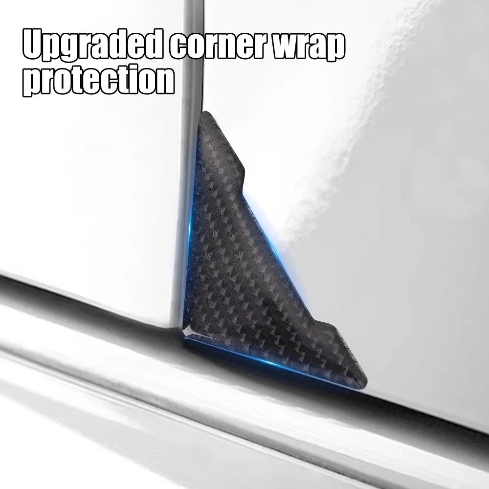 Car Anti-collision Stickers Universal Door Corner Anti-scratch Protection Car Paint Surface Guard Thicken Covers Sticker 2-8PCS