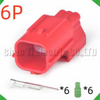 6-Pin Auto Connector Connector Automotive Connectors Diagnostic headlights Honda led