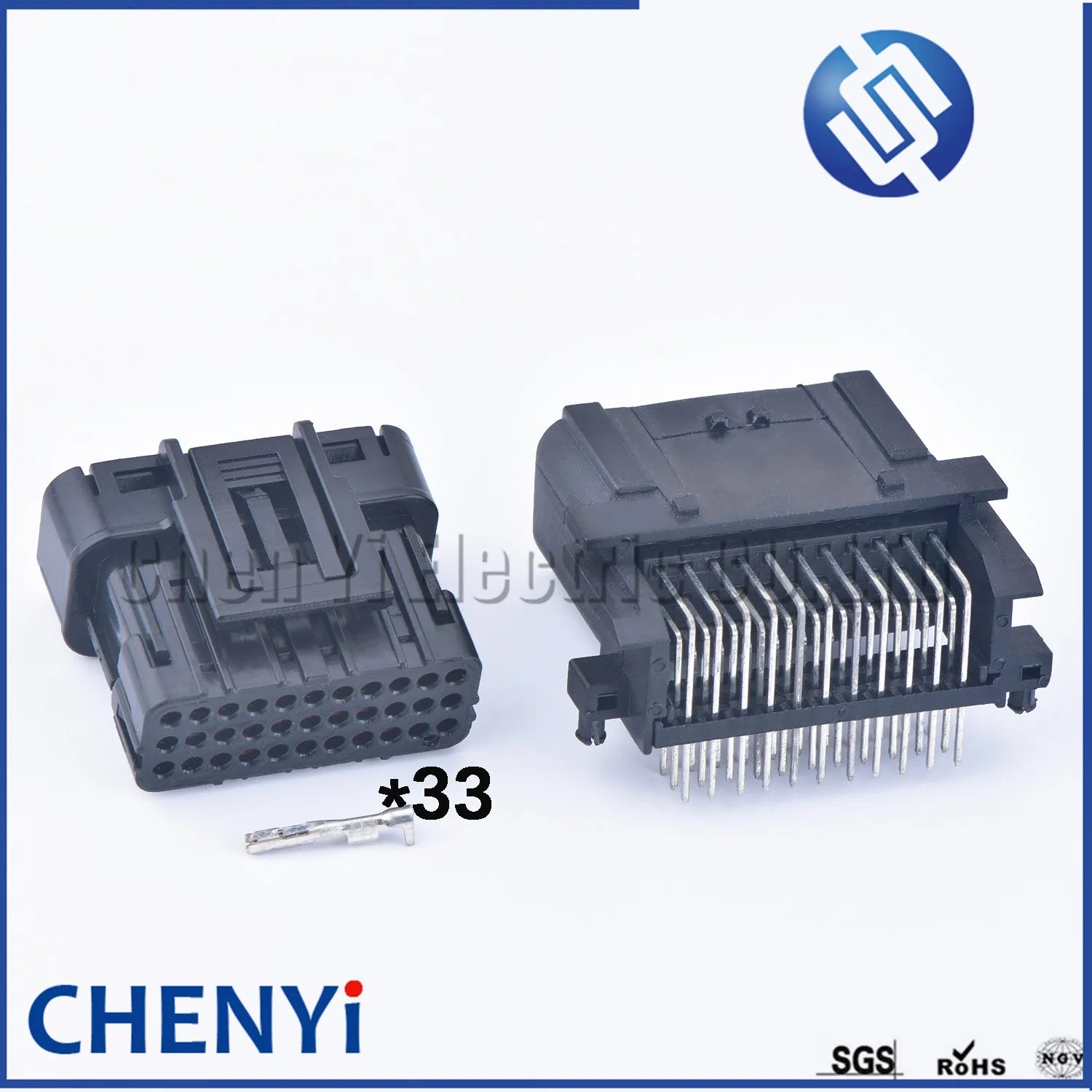 33 Pin Motorcycle engine ECU ECM PCB connector waterproof plug 6188-4871 6189-7106 CBR 125 R CBR125R 2011-2013 CDI For Honda