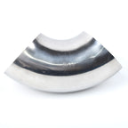 Car Exhaust Bend Elbow Pipe Fitting 2.5 63mm Stainless Steel Universal Car Exhaust Pipe Muffler Elbow Tube Bend Mandrel Fitting