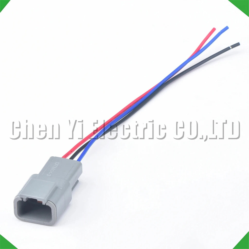 3-Pin Wire Harness Harness female Automotive waterproof connector Sealed Harness wires