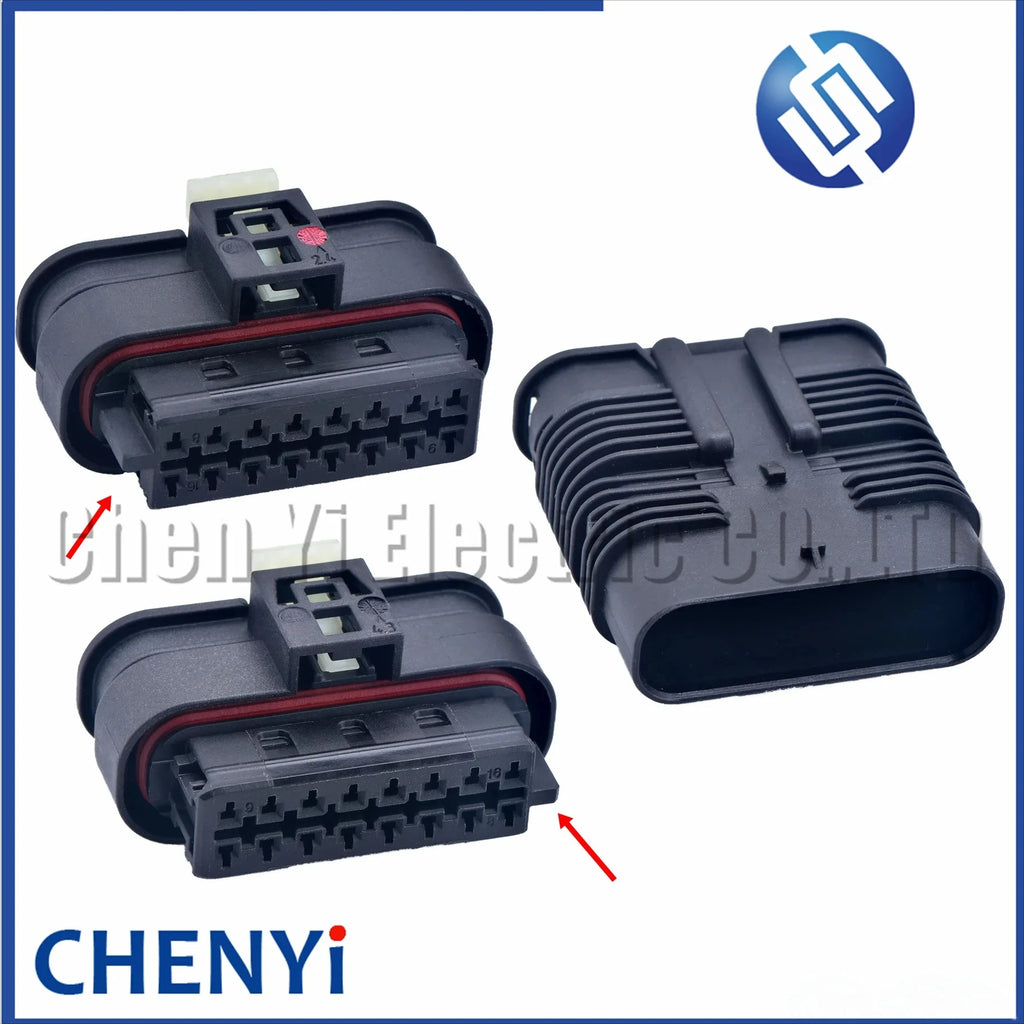 16 Pin Car Reversing Radar Camera Plug Car ACC Electric Socket A0001532222 805-587-541 805-588-571 807-445 805-587