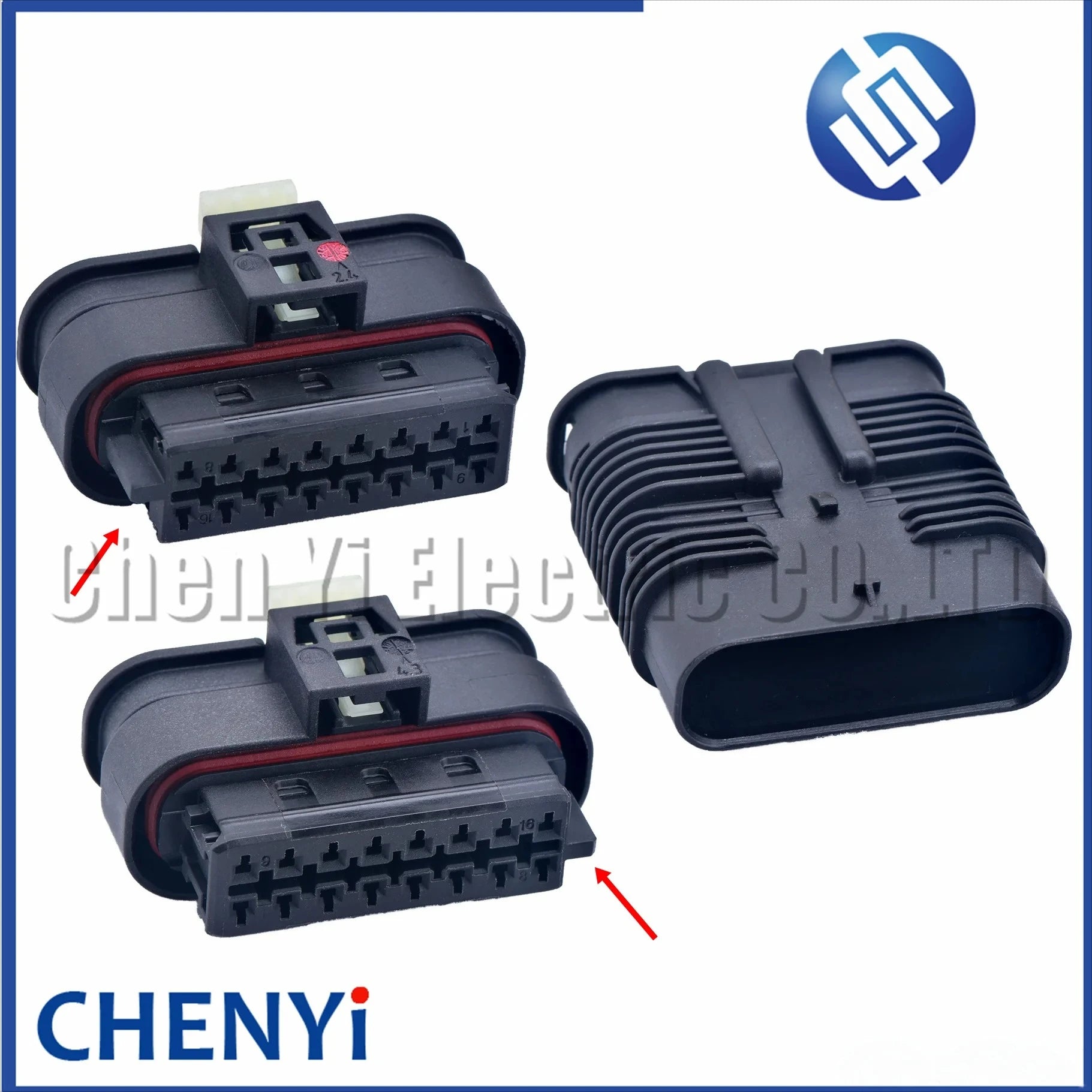 16 Pin Car Reversing Radar Camera Plug Car ACC Electric Socket A0001532222 805-587-541 805-588-571 807-445 805-587