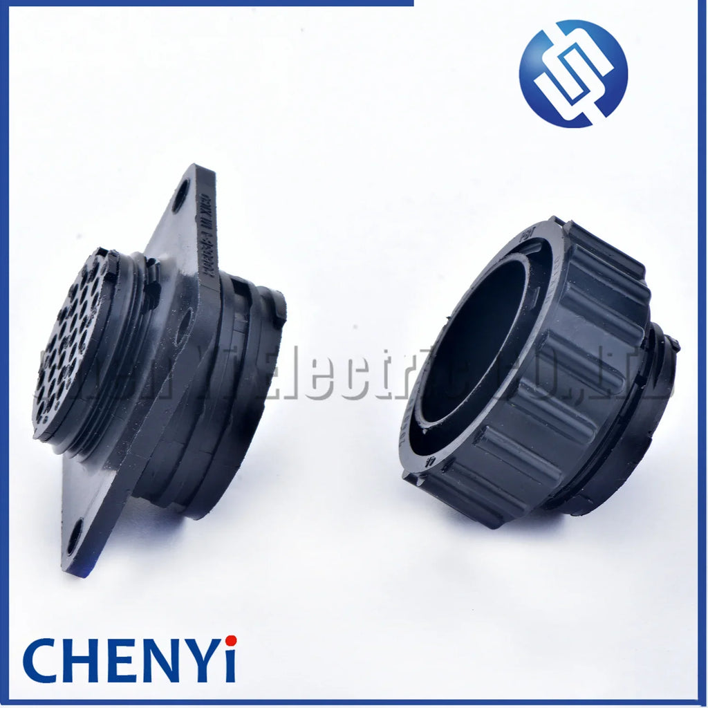 28 Pin male or female Circular Wiring Connector Electricity Plug 206039-1 206038-1 With gold-plating Pins