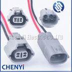2 Pin auto waterproof connector Idle Air Control Valve plug 7223-1324-40 MG640864-5 90980-11168 For Toyota Nissan Mazda FD RX7