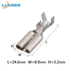 100pcs 7.8 flat plate barbed spring 8245-4060 Cold press plug and pull terminal DJ621-E7.8C