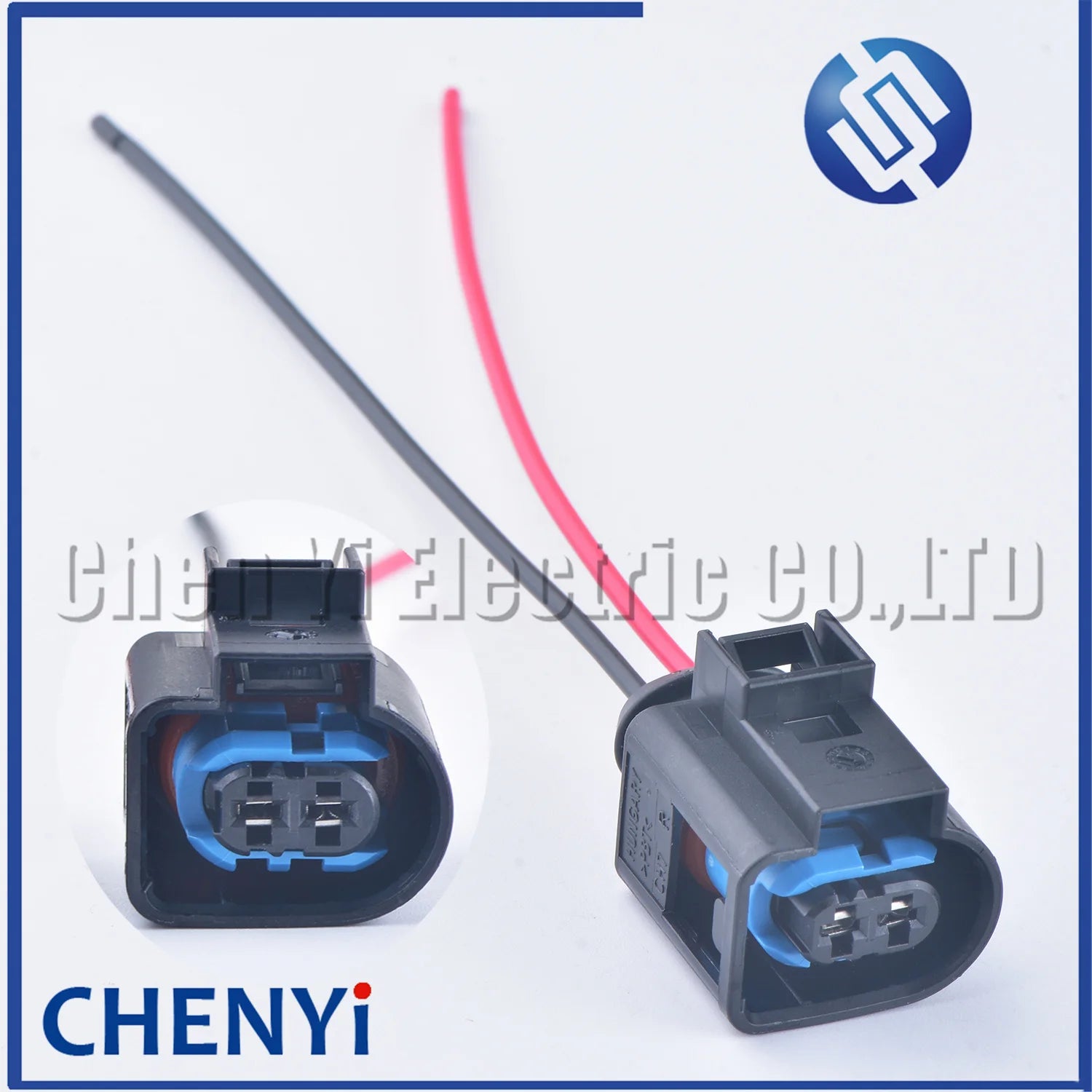 2 Pin Automotive waterproof connector fuel injector Wiring plug 4D0971992A 4D0971992B 4D0971992