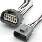 12 Pin Connector Waterproof 1.5mm Male Female Connector Motorcycle Electrical Harnesses Wiring Harness 7282-5545-10 7283-5545-10