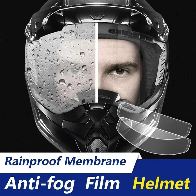 Motorcycle Helmet Anti-fog Film and Rain Film Durable Nano Coating Sticker Film Amagi