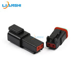 5sets DT06-2S-E004 DT04-2P-E004 Deutsch type automotive waterproof connector 2p male busbar plug with terminal