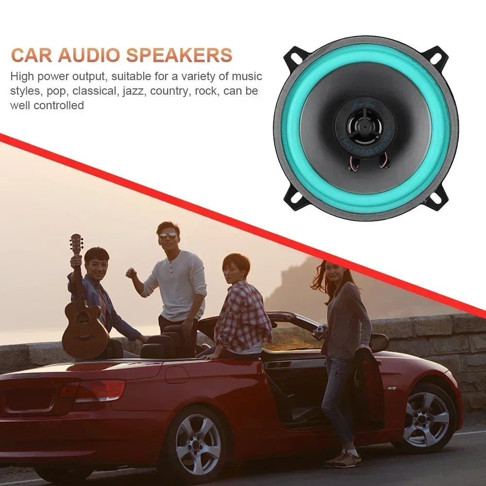 4/5/6 Inch Car Speakers Coaxial Subwoofer Universal Automotive Audio 100/160W HiFi Music Full Range Frequency Car Stereo Amagi
