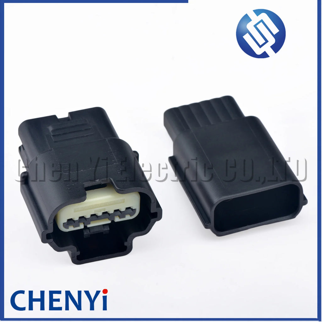 6 Pin Automotive waterproof connector Auto Air Flowmeter accelerator pedal plug Socket 31404-7110 31403-6110 For Buick Chevrolet