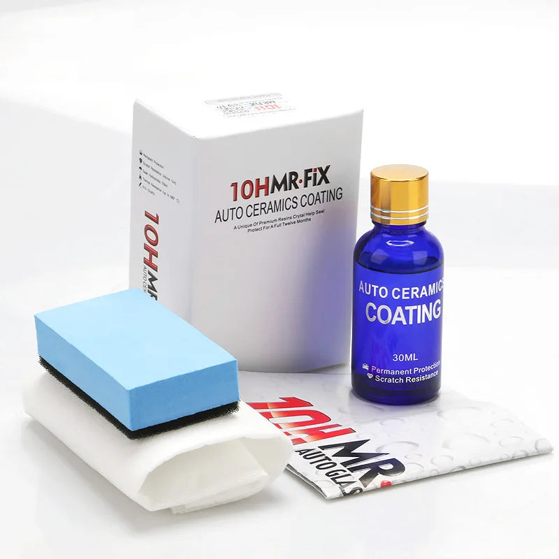 1 Set 30ml 10H  MR-FIX 10H Auto For NANO-Crystalline  Coating Ceramic Superhydrophobic Glass  Maintain Auto Liquid Protects