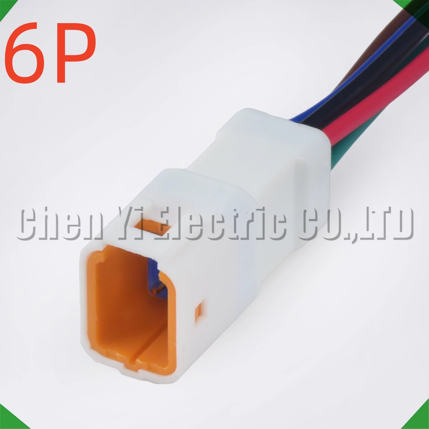 6 Pin Auto Waterproof Electronic Connector Wire Harness Butt Plug For 06R-JWPF-VSLE-S 0...