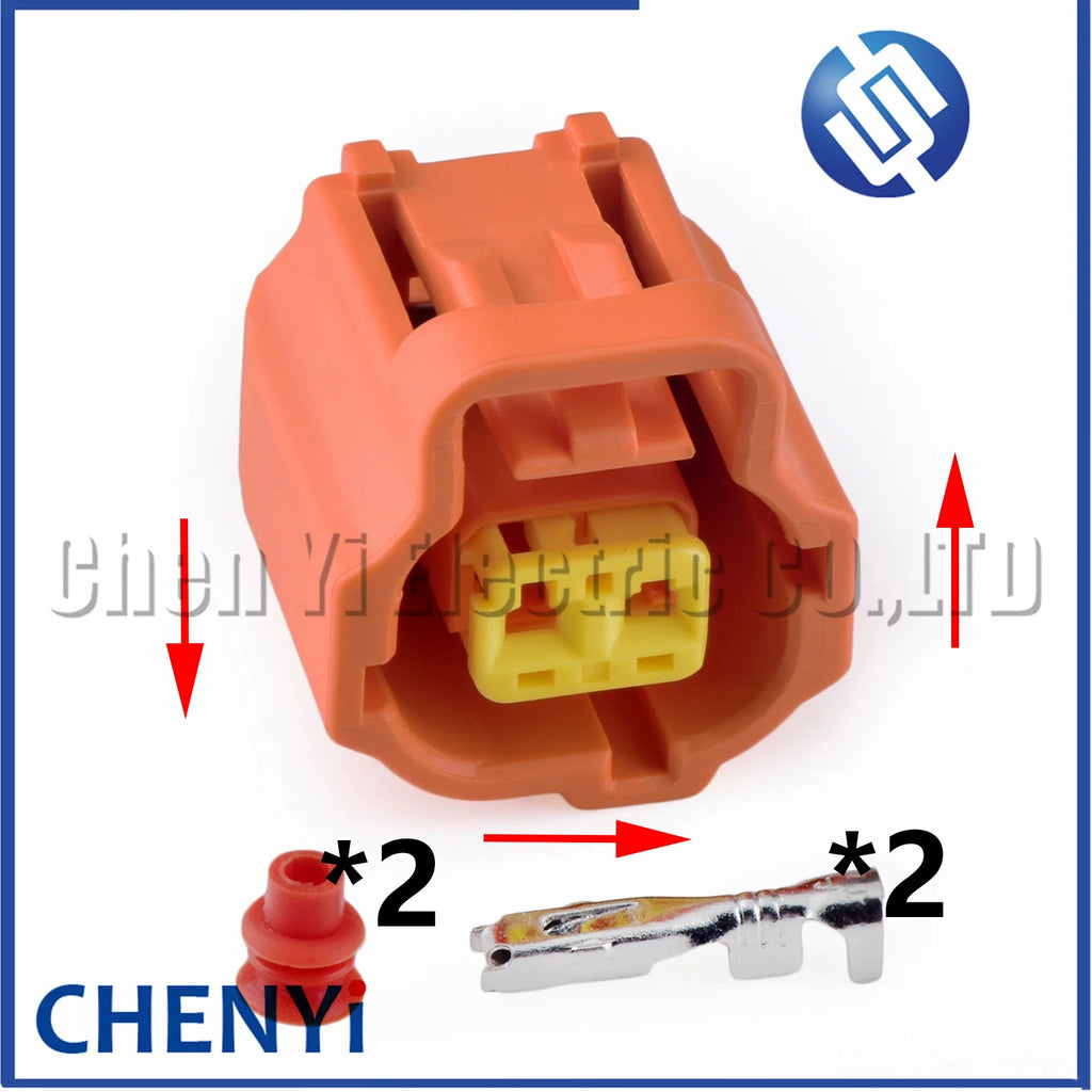 2 Pin Auto IAC connector Water temperature sensor plug 178390-1 178390-2 178390-3 For Toyota 1JZ-GTE 2JZ-GTE Mazda Mitsubishi