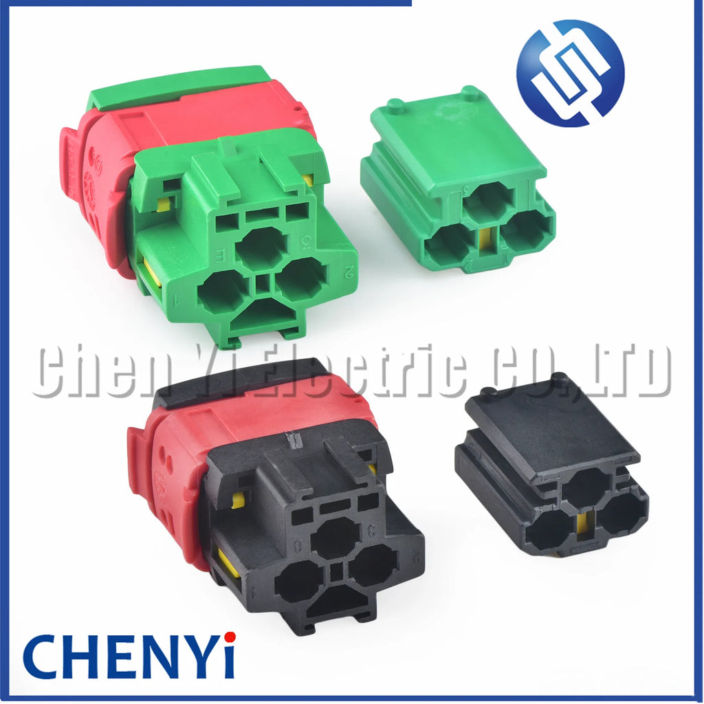 3 Pin Auto Fuse box connector Engine cooling fan harness plug 1544226-1 1544225-1 1544225-3 1544226-3 For Peugeot Citroen