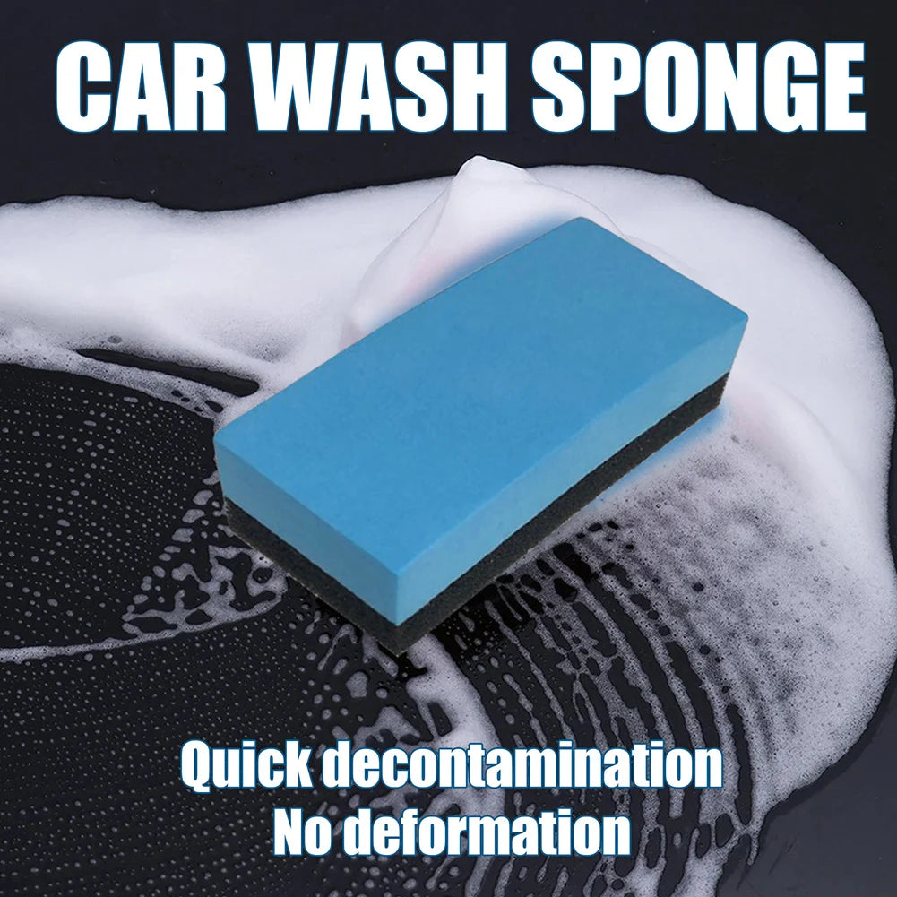 1PC Foam Sponge Applicator For Pads Car Buffing Polish Wax Car Glass Cleaning Tool Polish Wax Ceramic Coating Sponges Brushes