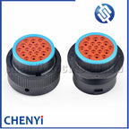 19 Pin automotive waterproof connector For Deutsch Original HDP series Wire harness plug HDP26-24-19SE HDP24-24-19PE With Pins