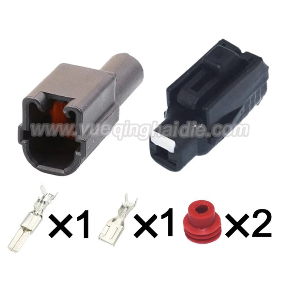 1 Pin Connectors Waterproof 4.8mm Male Female Connector Auto Wire Harness Housing Cable Plug for Toyota 90980-11400 6189-0413
