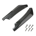 Universal Car Front Rear Bumper Strip Lip Spoiler Diffuser Splitter Scratch Protector Extension Carbon Fiber Winglets Side Skirt
