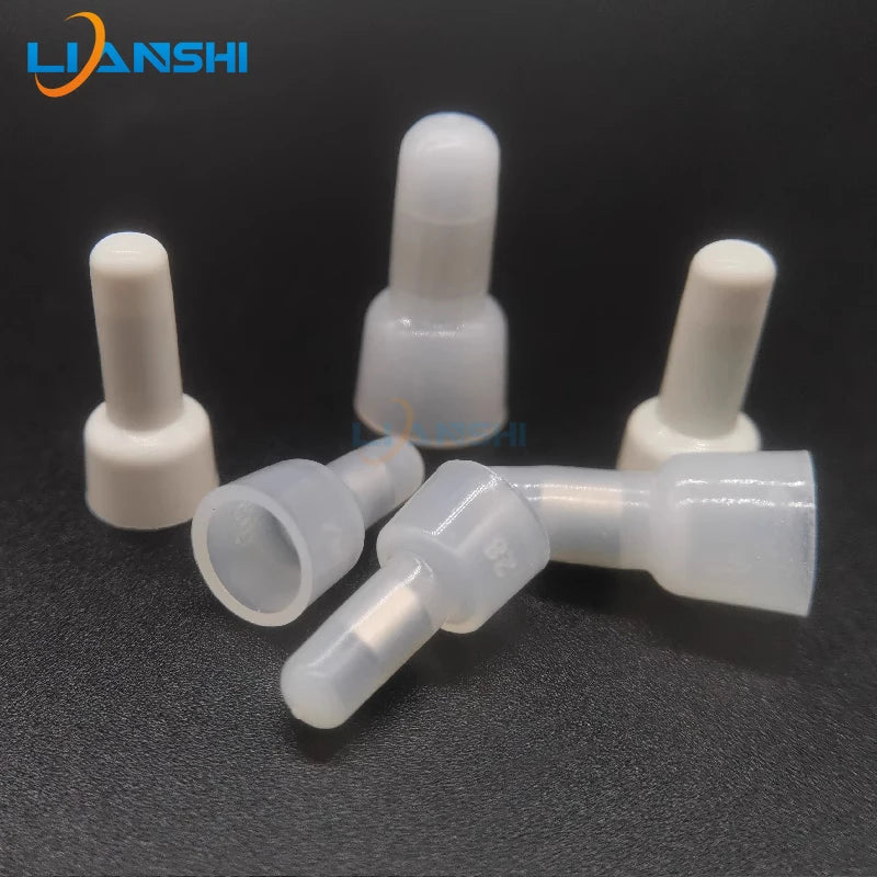 Pure purple copper pressure wire cap, nylon high-temperature PA66 thickened 3/4/5/6 purple copper nipple quick wiring terminal