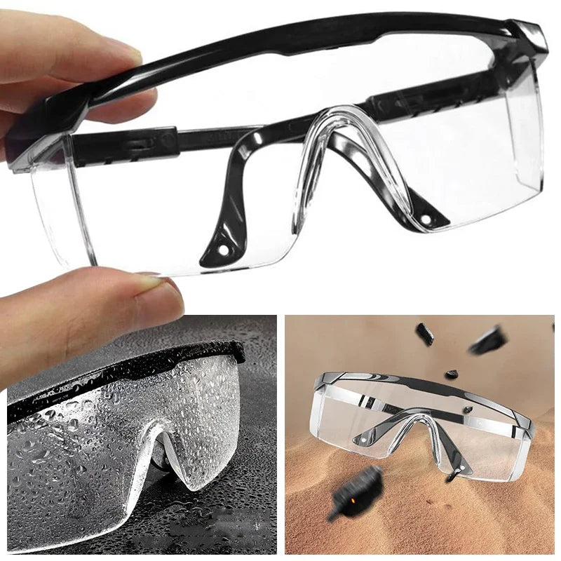 Outdoor Safrty Goggles Universal Motorcycle Motorcross Riding Lab Dust Paint Industrial Anti-Splash Wind Dust Proof Glasses Car