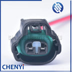 2 Pin Female Automotive Plug Wiring Connector 7283-7526-30 For Lexus Toyota VVT i Solenoid Connector 1JZ 2JZ 1UZ 3UZ with wires