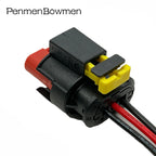 1 Set 3 Pin Fuel Diesel Injector Ignition Coil Sealed Electrical Cable Connectors Female Wire Harness Plug 284425-1 284426-1