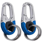 Carabiner Durable Snap Hook Key Ring Car Fashion Metal Keychain for Men with Waist Hanging Buckle for Business Gift Accessory