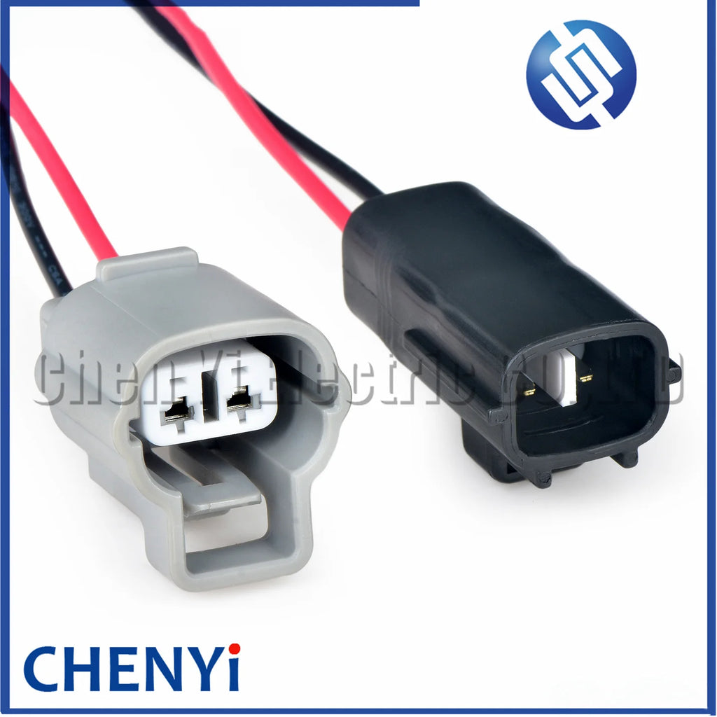 2 Pin Automotive waterproof connector Car capacitor harness plug 6189-0100 90980-10843 For TOYOTA VITZ SCP10 models 1SZ engine