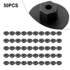 50Pcs Unthreaded Nut Clips For Mercedes For BMW 2019900050 51711958025 Car Snap Nut Fender Snap Interior Accessories