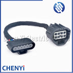 1 Pcs 8P to 6P Adapter From HID Wiring To HALOGEN Headlight Connector harness plug For 2007-2012 GMC Acadia