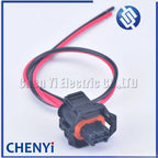 2 Pin auto waterproof Diesel Fuel Common Rail Injector Crankshaft Sensor Connector Fuel Quantity Control Valve plug 1928403874